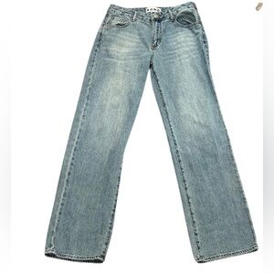 S.O.N.G. relaxed Straight Leg Jeans | Light Vintage Blue Wash | Size 26